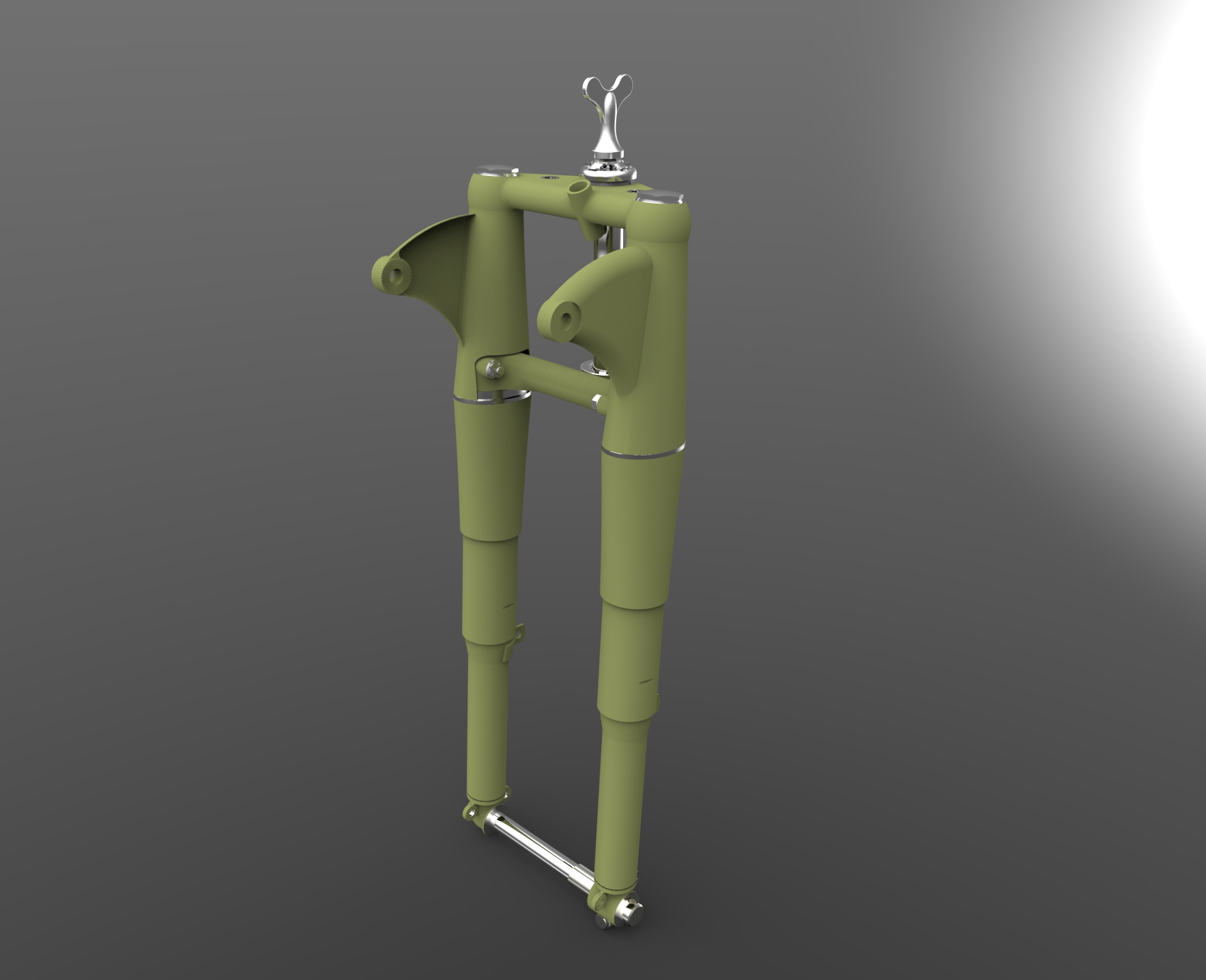 摩托车项目前叉总成